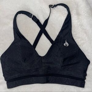 Ryderwear NEM X RW Sports Bra - Black Snake (S)